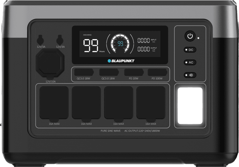 BLAUPUNKT Power Station 1000 mobiler Stromspeicher