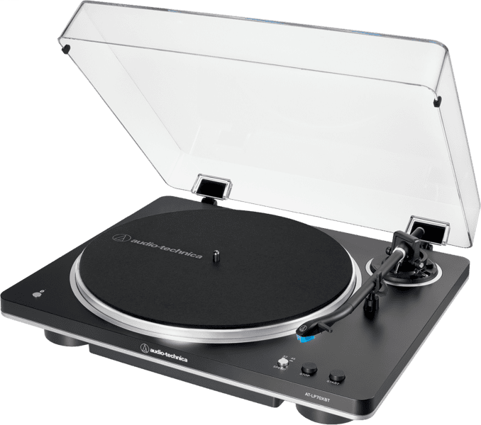 Audio Technica AT-LP70XBT Plattenspieler schwarz