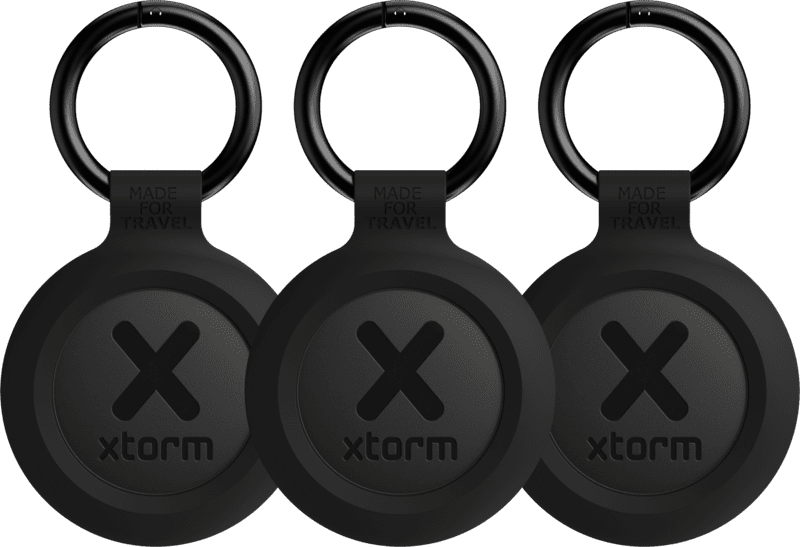 Xtorm TravelTag Android/iPhone 3er-Pack IP64 schwarz