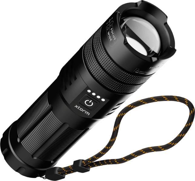 Xtorm Taschenlampe-Powerbank 10.500mAh schwarz