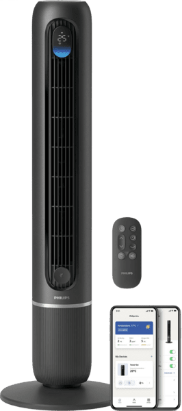 Philips CX7550/01 Turmventilator grau