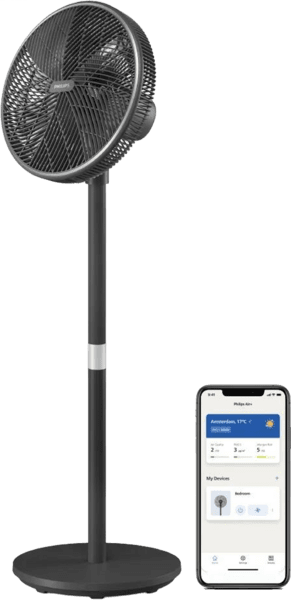 Philips CX3550/01 Standventilator 40 cm grau