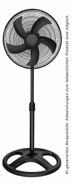 Kumtel KTF-345 Standventilator 46cm schwarz