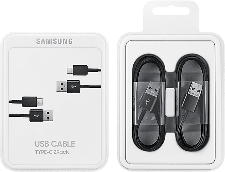 Samsung USB-C zu USB-A Kabel 1,5m schwarz 2er-Pack