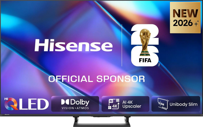 Hisense 50A7DS 50" QLED 4K Smart TV schwarz