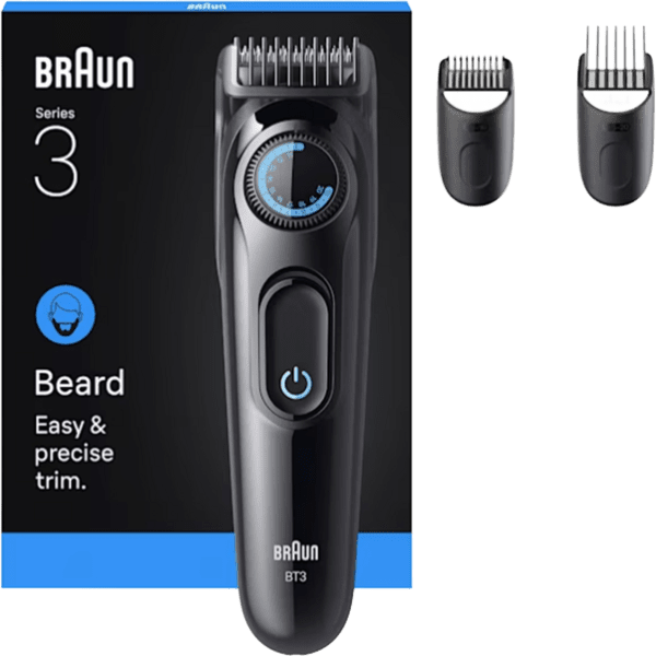 Braun BT3520 Series 3 Barttrimmer  schwarz-blau