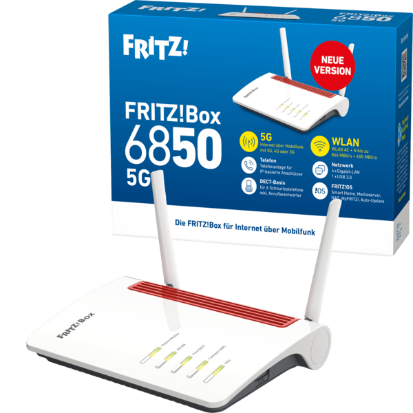 FRITZ! Box 6850 5G (Modell 2026)