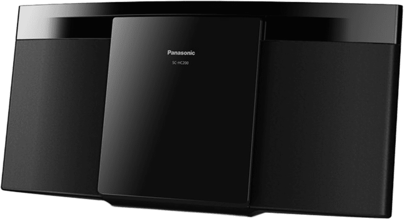 Panasonic SC-HC200EG-K Mikro-Hifi-System schwarz