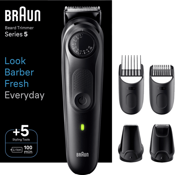 Braun BT5441 Series 5 Barttrimmer grau