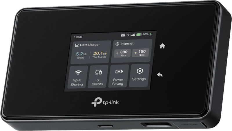TP-Link M8550 Mobiler 5G WiFi 6E Tri-Band WLAN-Router