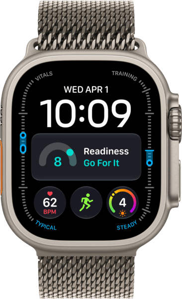 Apple Watch Ultra 4 5G 49mm Natur Milanaise Natur M