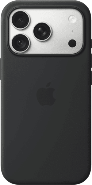 Apple Silicone Case MagSafe iPhone 18 Pro Max schwarz