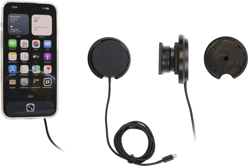 Brodit Wireless-Ladehalterung 25W Gelenk