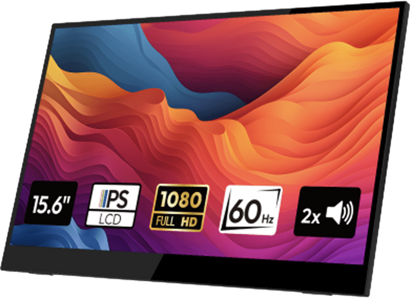 Logicom Portable Monitor Touchscreen 15,6" IPS FHD