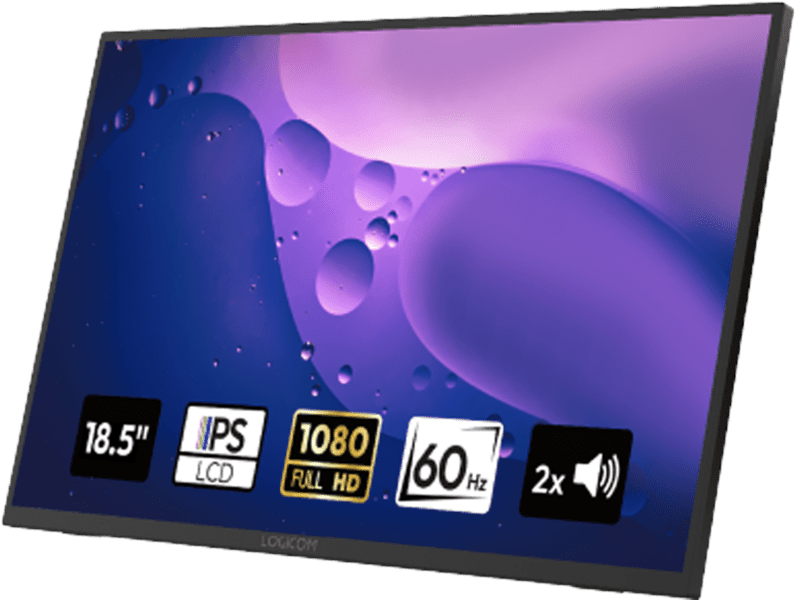 Logicom Portable Monitor 18,5" IPS FHD