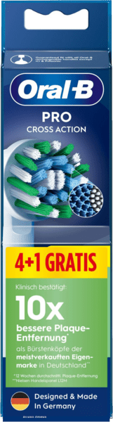 Oral-B Pro CrossAction 4+1 Aufsteckbürsten