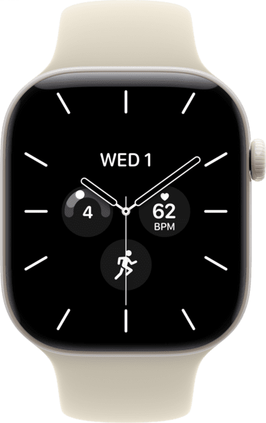 Apple Watch 12 5G 42mm Ceramic Pearl Sport Sand S/M