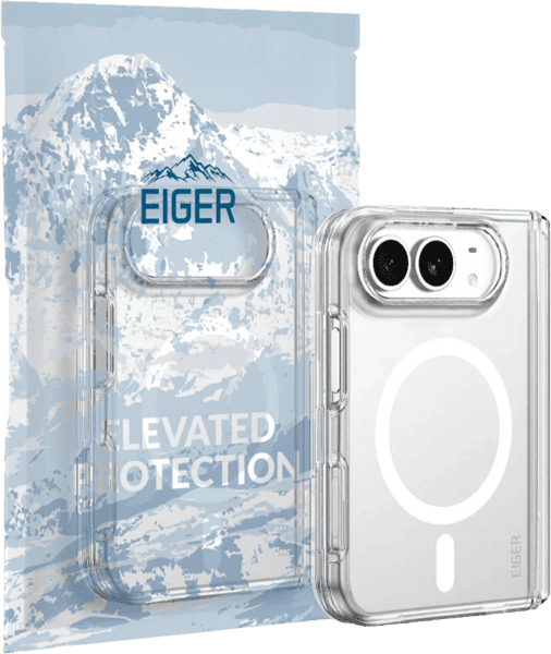 Eiger Glacier Max MagSafe Case iPhone Duo transparent