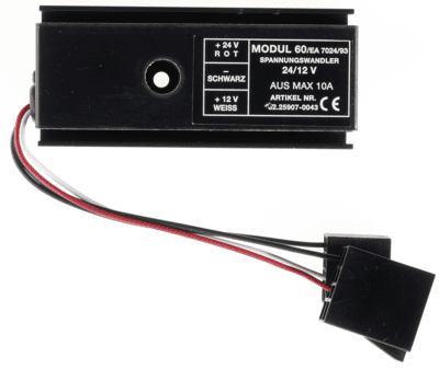 Pioneer 24/12V converter, truck voltage converter with ISO