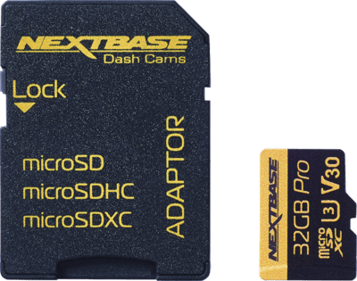 Nextbase U3 microSD card with 32GB