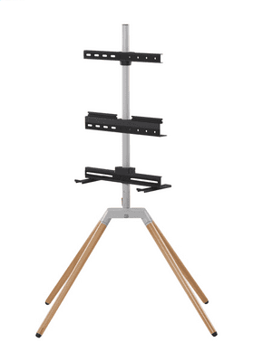 ONE For ALL 70'' Quadpod TV Stand 360° Rotating Light
