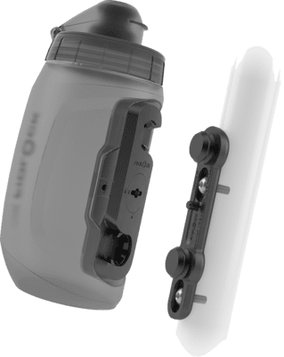 Fidlock Twist Bottle 450 + Bike Base, clear black