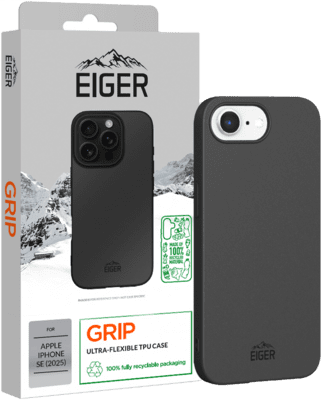 Eiger Grip Case GRS iPhone 16e/17e black