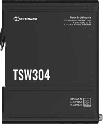 Teltonika TSW304 DIN Rail Switch, 4