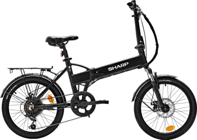 SHARP Folding E-Bike 250W Motor /