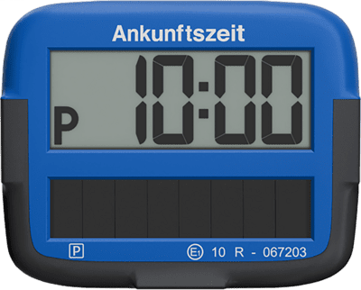 Tootefoto - Needit Deutschland GmbH PARK Micro Solar elektriline parkimisketas sinine luba