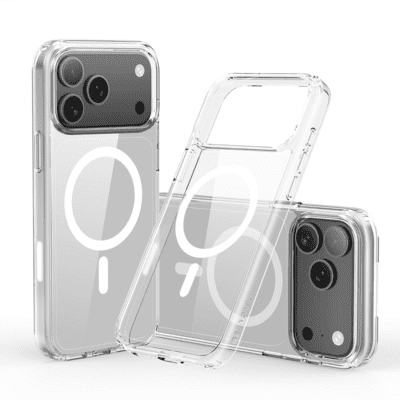 Nevox StyleShell SHOCKFlex (transparent, iPhone 17 Pro Max / iPhone 18 Pro Max, MagSafe compatible)