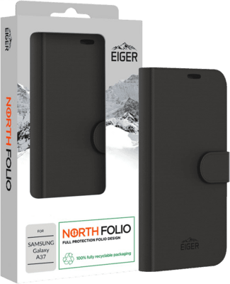 Eiger North Folio Case Galaxy A37 black