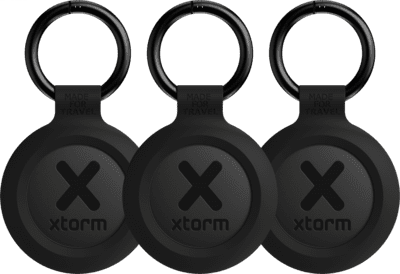 Xtorm TravelTag 3-Pack for Android/iPhone, IP64, black