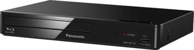 PANASONIC DMP-BDT167-AG (black, Full HD upscaling