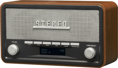Denver DAB-18 Digital radio wood look