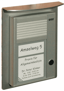 Auerswald Wetterschutzdach groß f. TFS-Dialog 100/200
