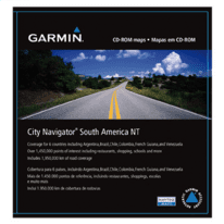 Garmin CityNavigator NT Südamerika microSD/SD