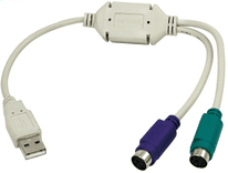 LogiLink USB/2x PS/2 Adapter