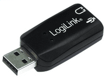 LogiLink USB Soundkarte Virtual 3D Soundeffekt