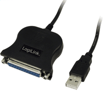 LogiLink Adapterkabel USB-A/DSUB-25