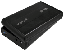 LogiLink Festplattengehäuse 3,5" Alu SATA/USB 3.0