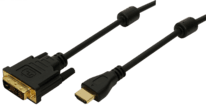 LogiLink HDMI/DVI-Kabel Stecker/Stecker 2m