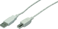 LogiLink USB2.0 Kabel 3m grau