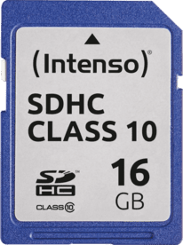 Intenso SD-Card Class10 16GB Speicherkarte