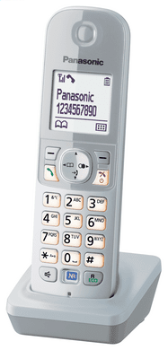 Panasonic KX-TGA681EXS silber (Mobilteil für KX-TG68xx)