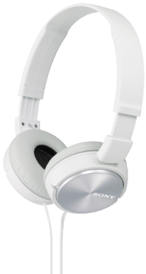 Sony MDR-ZX310W On-Ear 3,5mm weiß