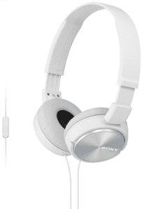 Sony MDR-ZX310APW On-Ear 3,5mm weiß Headsetfunktion
