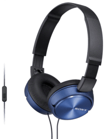 Sony MDR-ZX310APL On-Ear 3,5mm blau Headsetfunktion