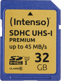 Intenso SD-Card Class10 UHS-I 32GB Speicherkarte