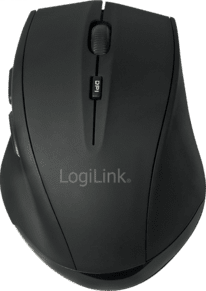 LogiLink Laser-Maus schwarz Bluetooth 5-Tasten